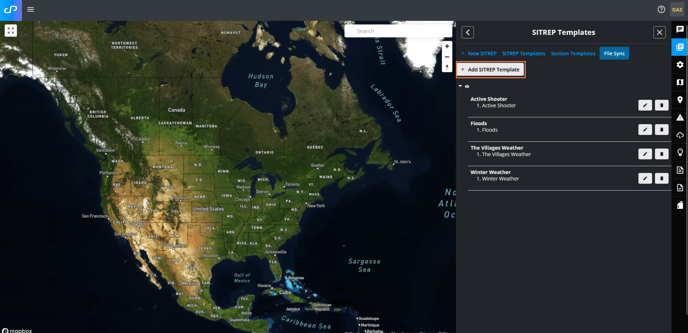 Add SITREP Templates