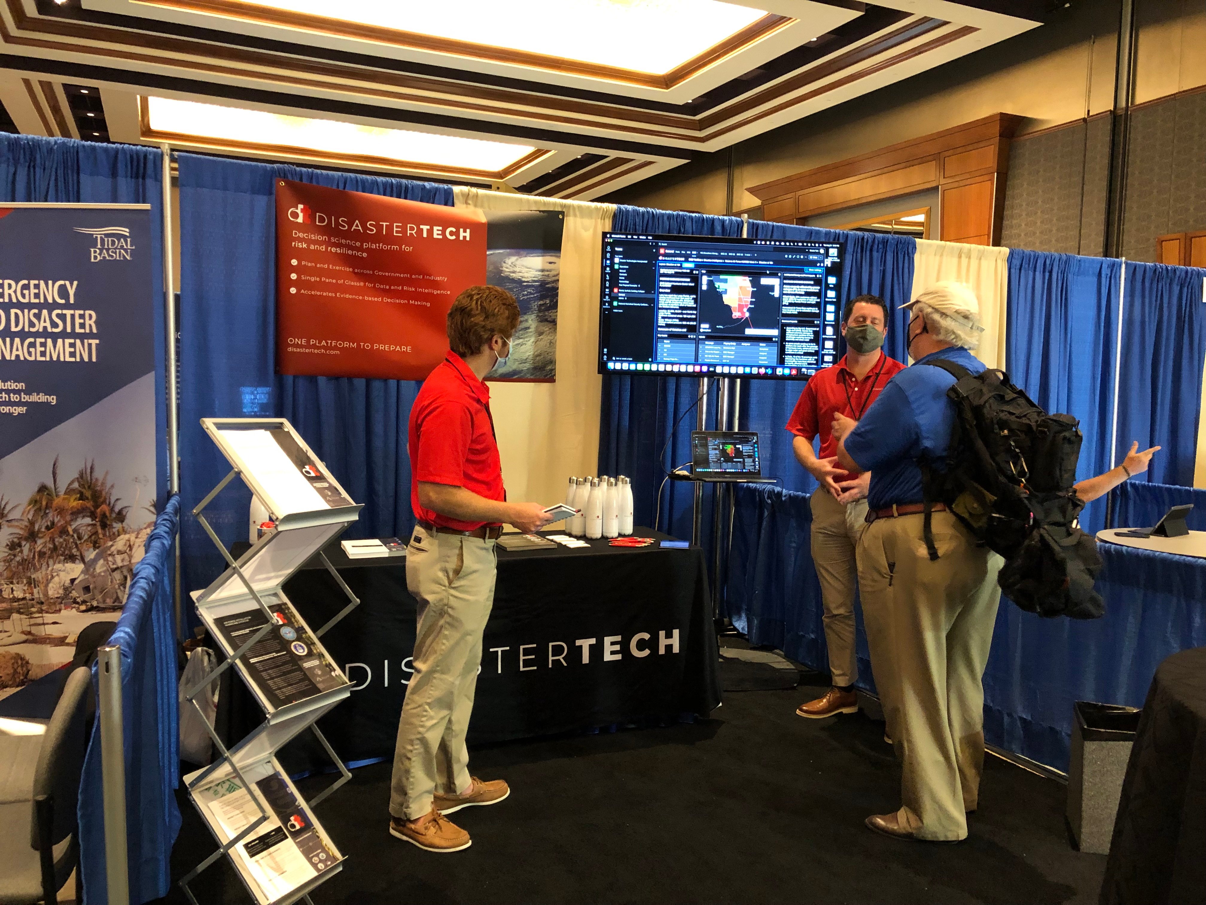 Disaster Tech Booth