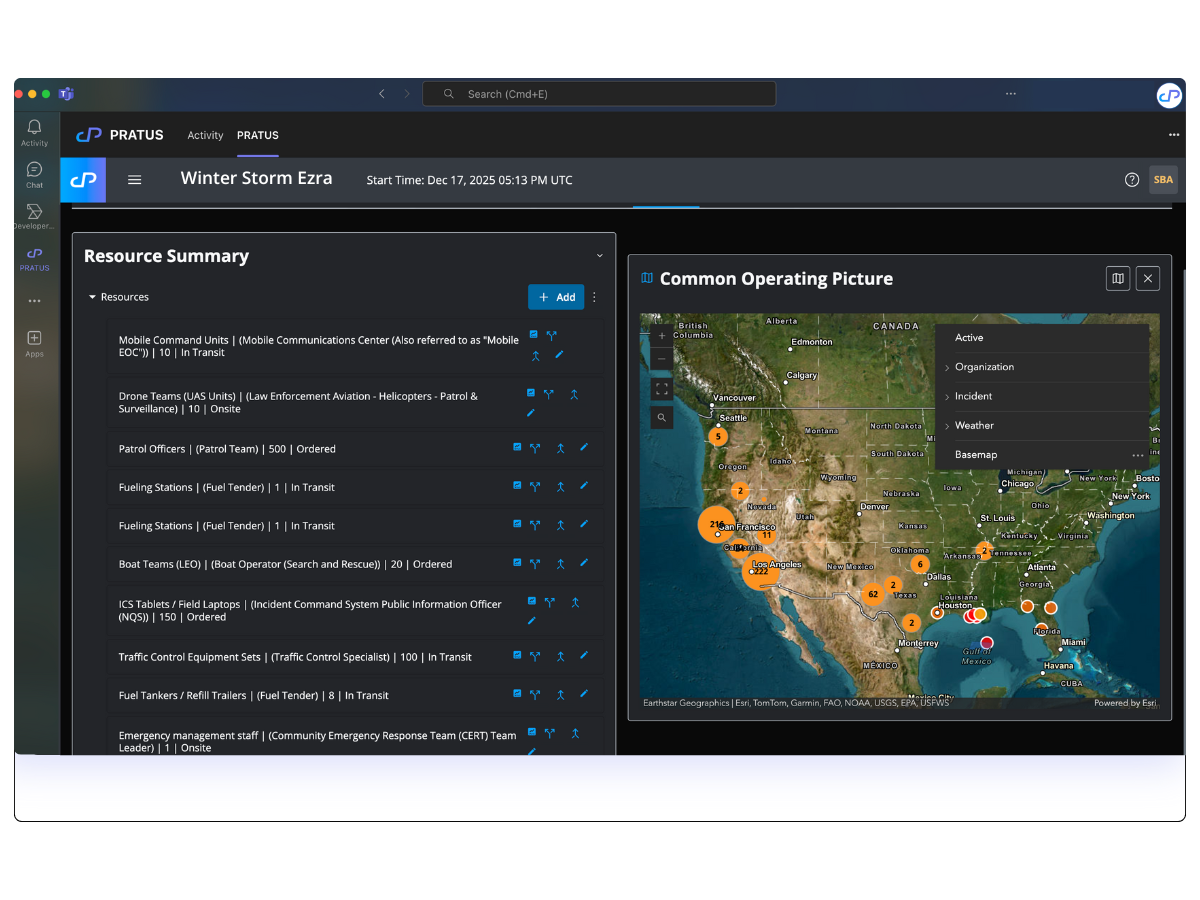 PRATUS_Response_Operations_Incident_Management_Workspace